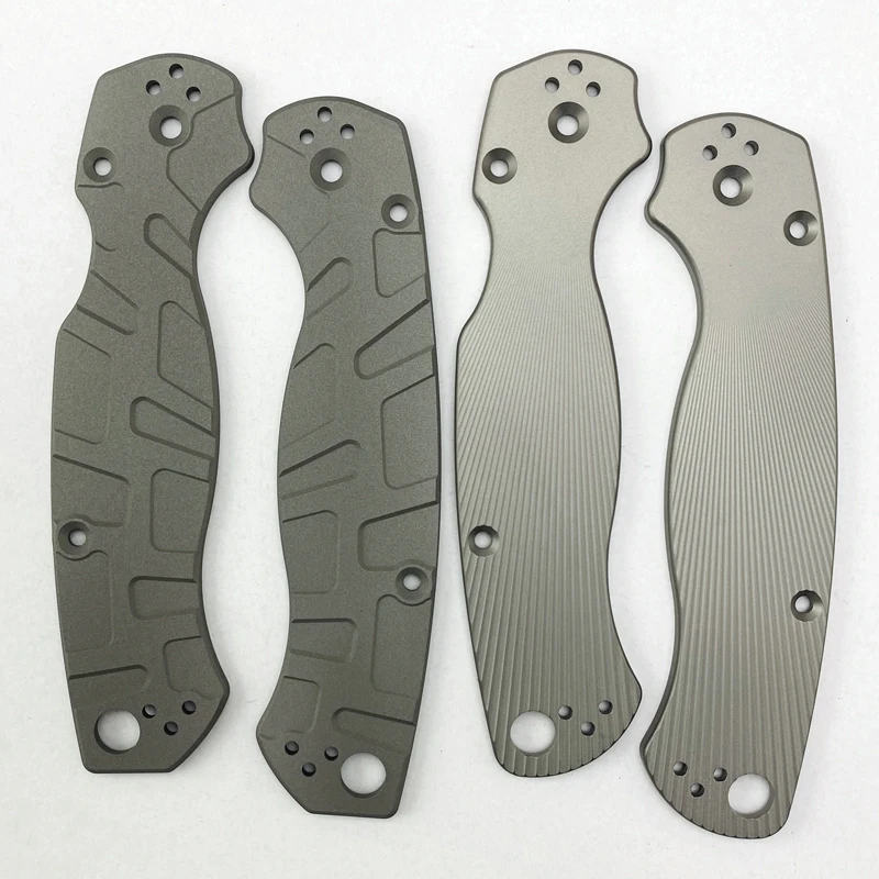 1 Pair Titanium Alloy Blade Handle Patch for C81 Knife Para 2 DIY Accessories | Инструменты