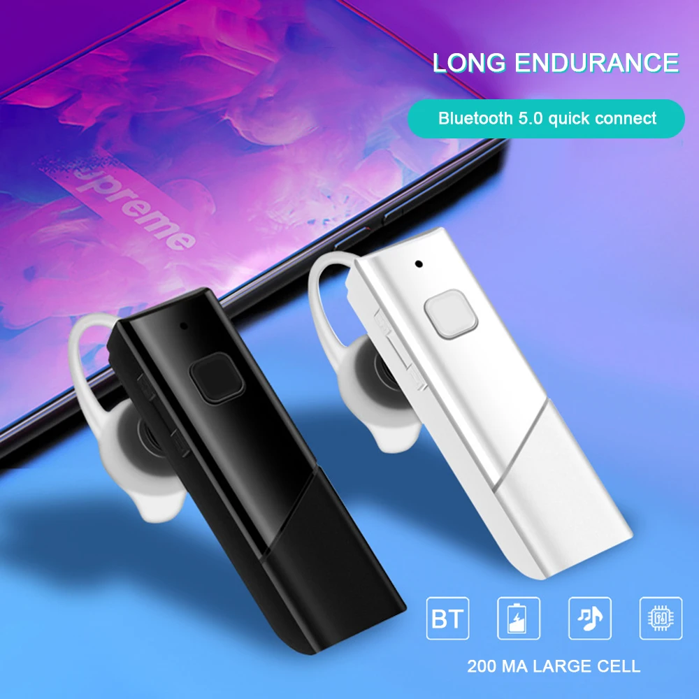 Беспроводная Bluetooth гарнитура с длительным режимом ожидания спортивные наушники