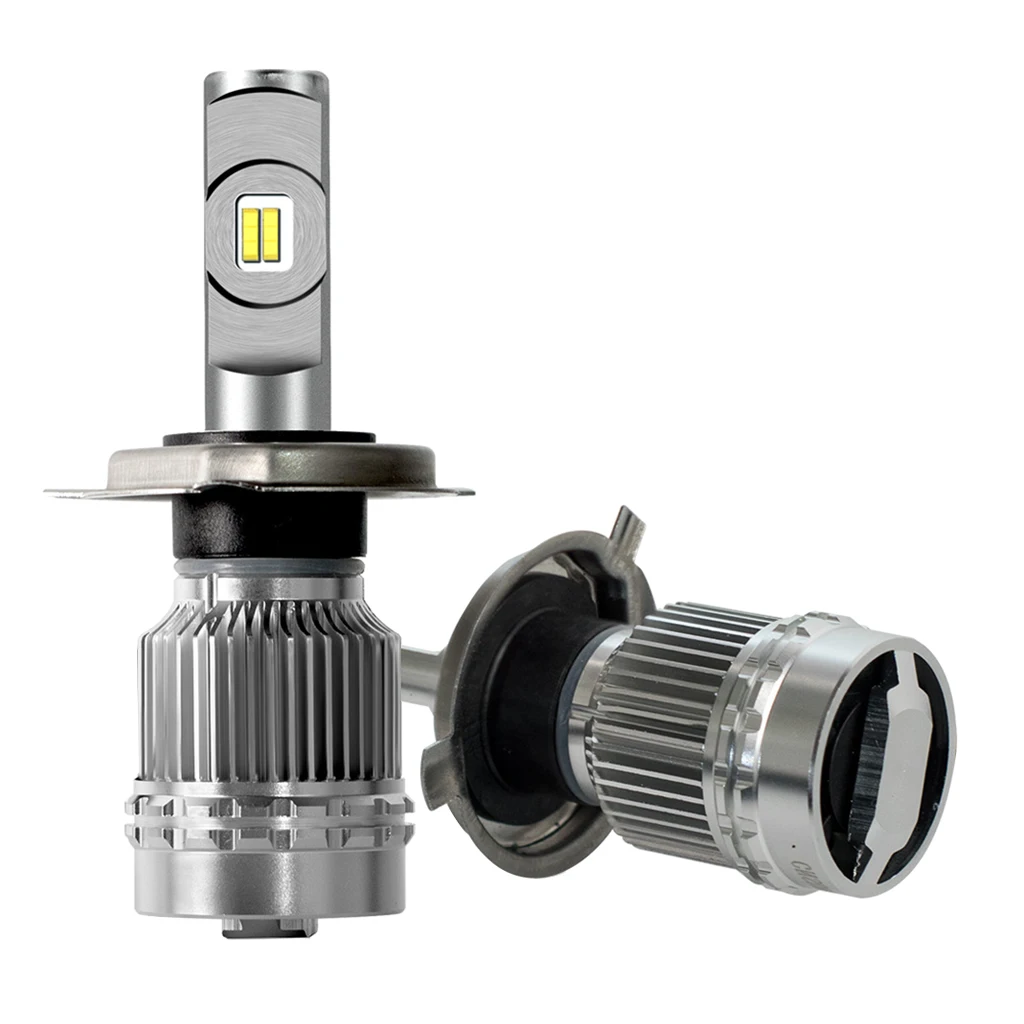 

2шт H1 светодиодный светильник, лампа для мотоцикла, светильник Hi/Lo Beam 60W 9000LM High Bright 6000K