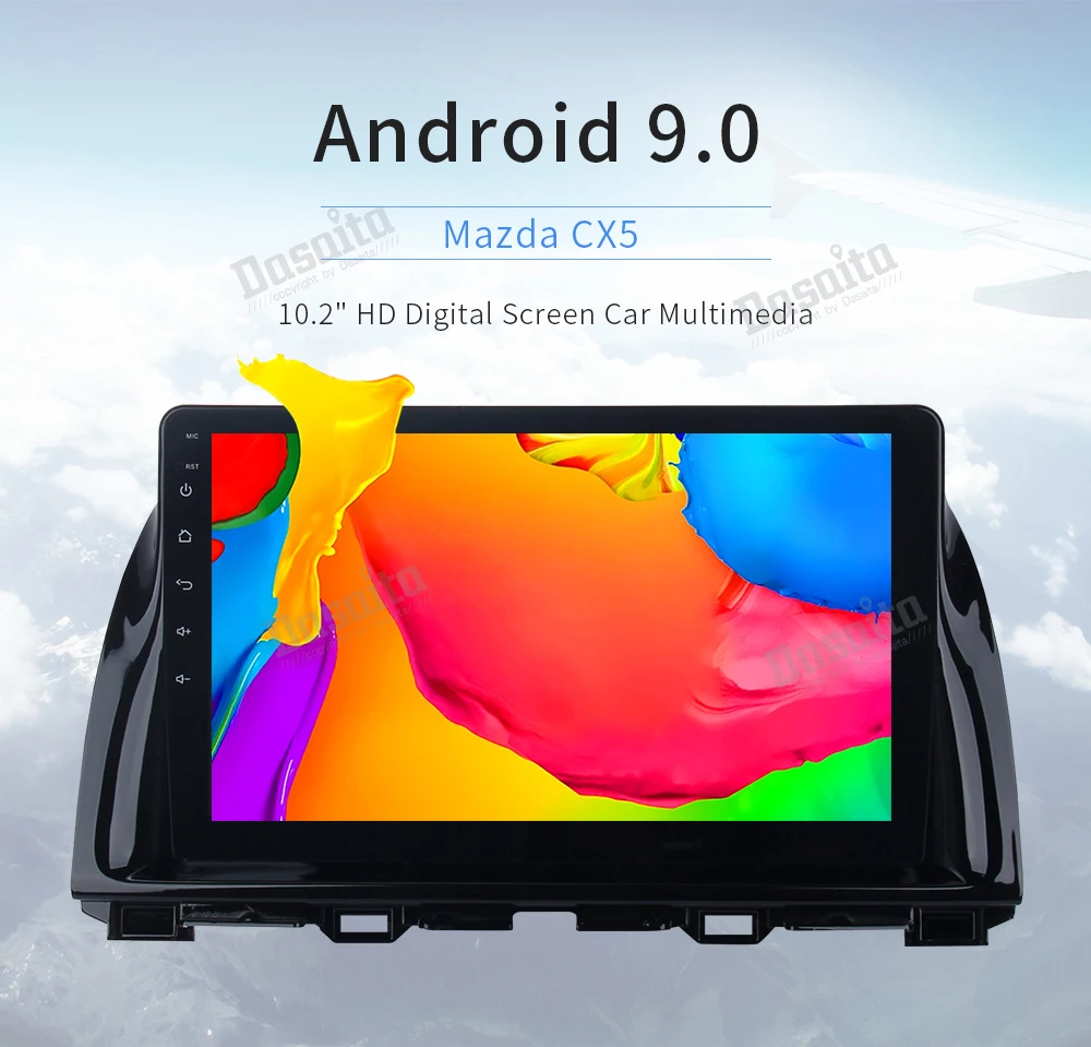 10," ips Android 9,0 Автомобильный мультимедийный плеер для Mazda CX5 CX-5 2013 Авто Радио стерео Встроенный gps 8-Core 4 Гб+ 32 ГБ WI-FI