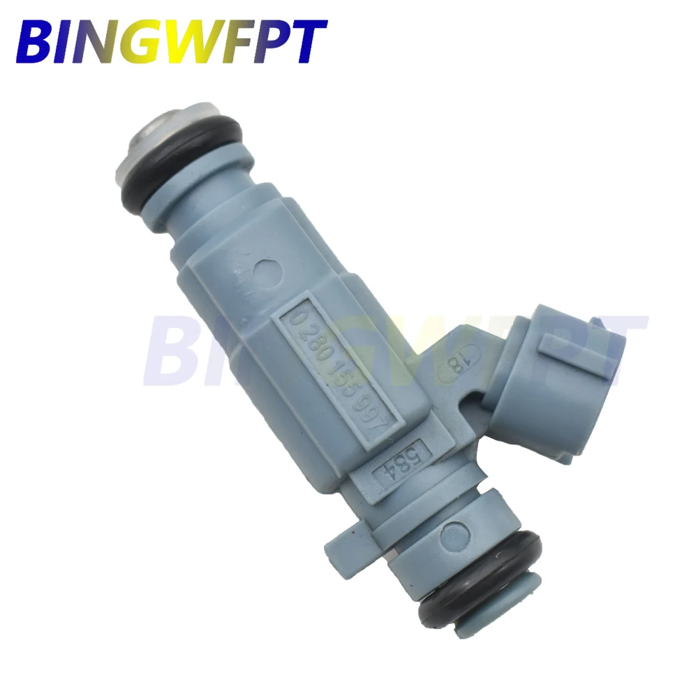 6 шт. OEM 0280155997 06A90603 1Ad высококачественный топливный инжектор для Volkswagen Audi Seat Skoda