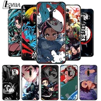 anime demon slayer silicone cover for redmi 9c 9t 9i 9at 9a 9 8a 8 7a 7 6a 6 5 a 4x prime pro plus black soft phone case