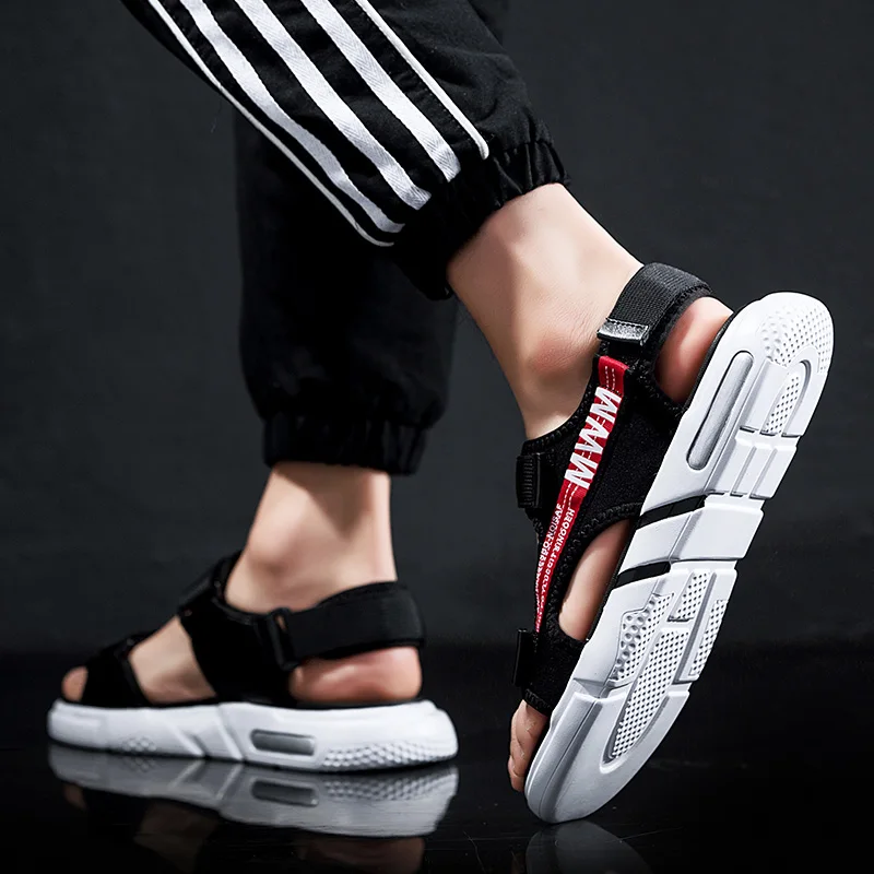 

Rubber Sandals Men Male Sandal Gladiator Sandals For Men Summer Shoes Mens Hollow Breathable Beach Sandale Homme De Plage