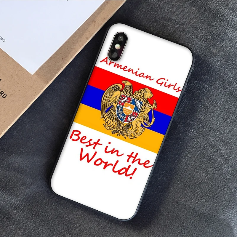 Babaite Armenia flag DIY Printing Drawing Phone Case cover Shell for Apple iPhone 8 7 6 6S Plus X XS MAX 5 5S SE XR Cellphones | Мобильные