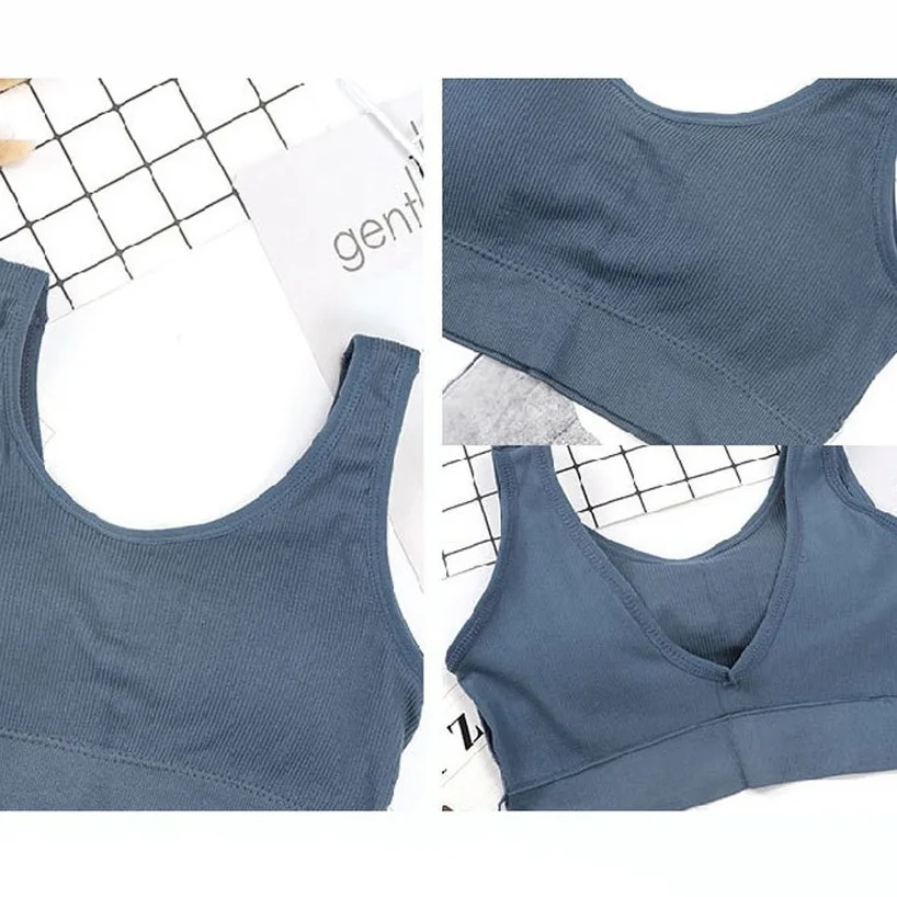 

NEW Women V Back Sports Bras,Breathable Wrapped Chest Exercise Sports Bra Tops,Wirefree Padded Running Gym Fitness Yoga Bras