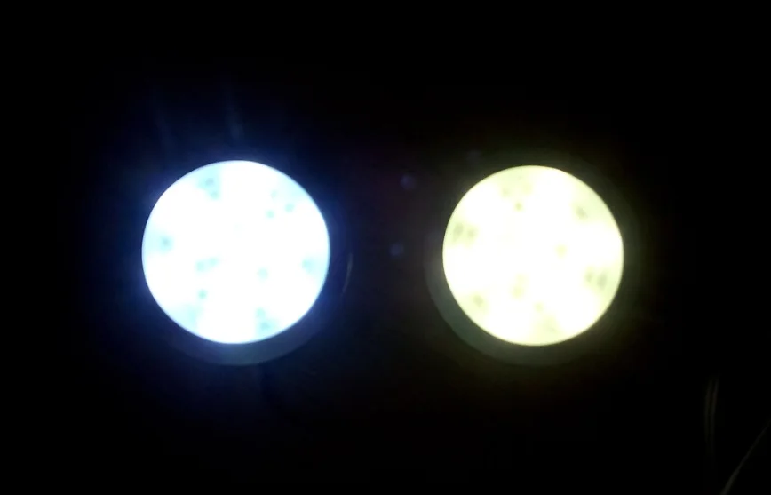 Круглая светодиодная кухонная лампа 12 в пост. Тока 9 светодиодов 5050SMD супертонкая