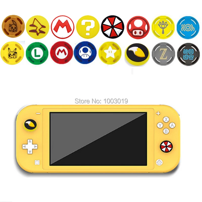 2 пары силиконовых аналоговых колпачков для стиков Nintendo Switch NS JoyCon | Электроника