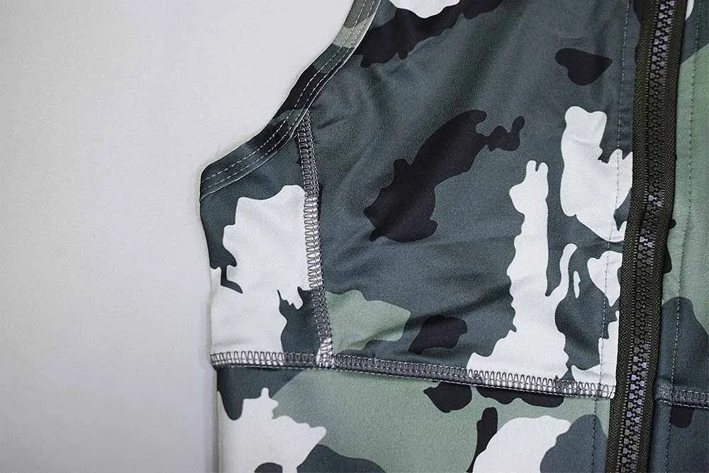 

Female Yoga Set Ensemble Zipper Camouflage Sexy Fitness Sport Suit Women Sportswear Workout Gym Wear Running Clothing Tracksuit