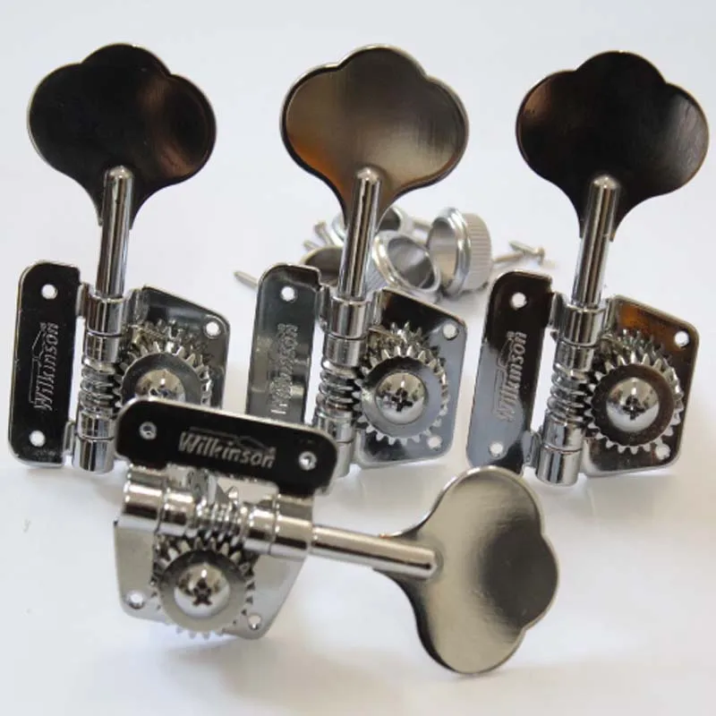 

Open Frame Bass Machine Heads Tuners Wilkinson Tuning Peg Chrome for bass WJBL-200 from korea