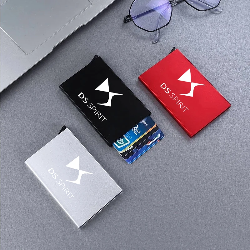 

Smart Wallet Thin ID Card RFID Case Automatically Metal Bank Credit Card Case