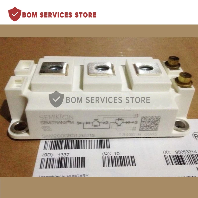 Новый оригинальный модуль SKM200GBD126D1S