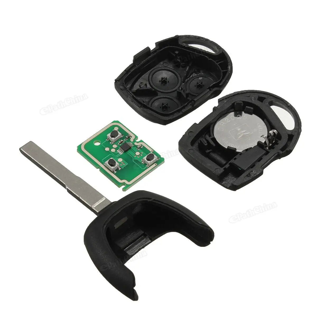 Автомобильный ключ новый 3 кнопочный дистанционный с 63 пусковыми чипами для Ford