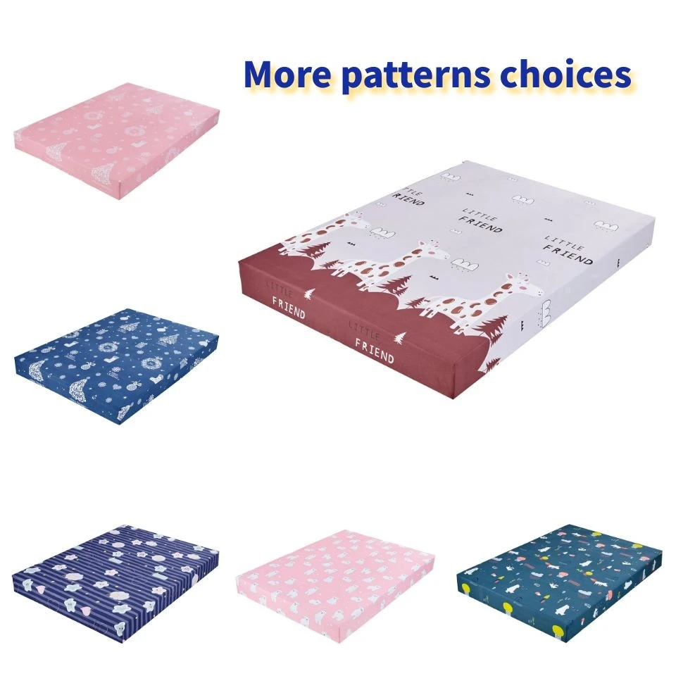 Защитный матрас с рождественским принтом Европейский водонепроницаемый