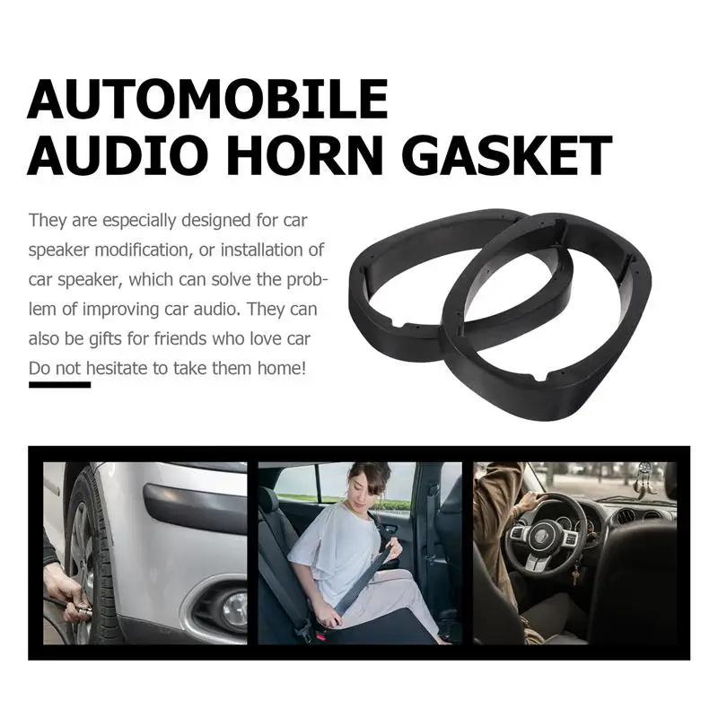 

2 Pcs Durable Audio Washer Rings Sturdy Speaker Replacement Washers