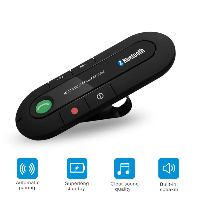 Беспроводной автомобильный комплект с Bluetooth громкая связь динамик MP3 музыкальный