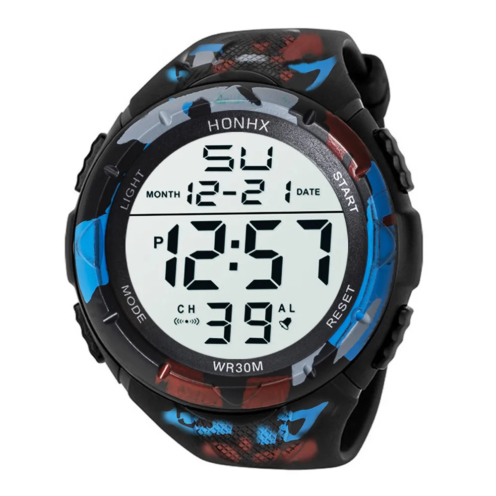 

Sport Watch Men Women Outdoor Digital Watches LED Electronic Wristwatch Military Male Clock Relogio Masculino Digital Watch 2021