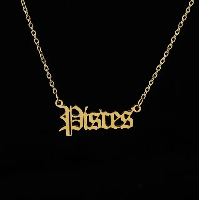 Old English 12 Constellation Collar 