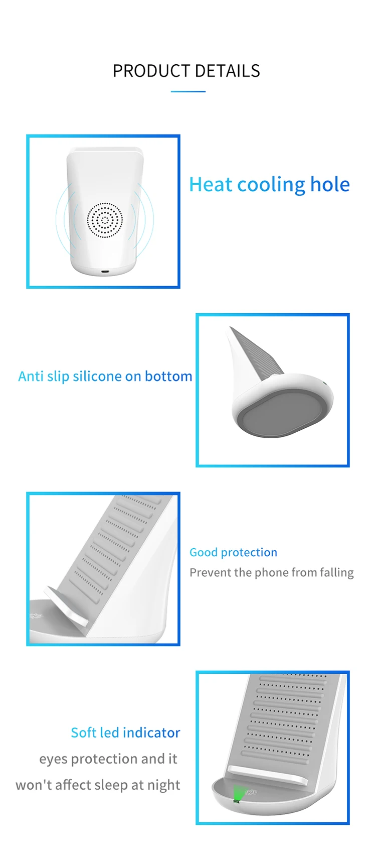 FIMILEF Bluetooth динамик с беспроводным зарядным устройством для быстрой беспроводной зарядки док-станция для iPhone X/8 samsung Note 8 смартфон