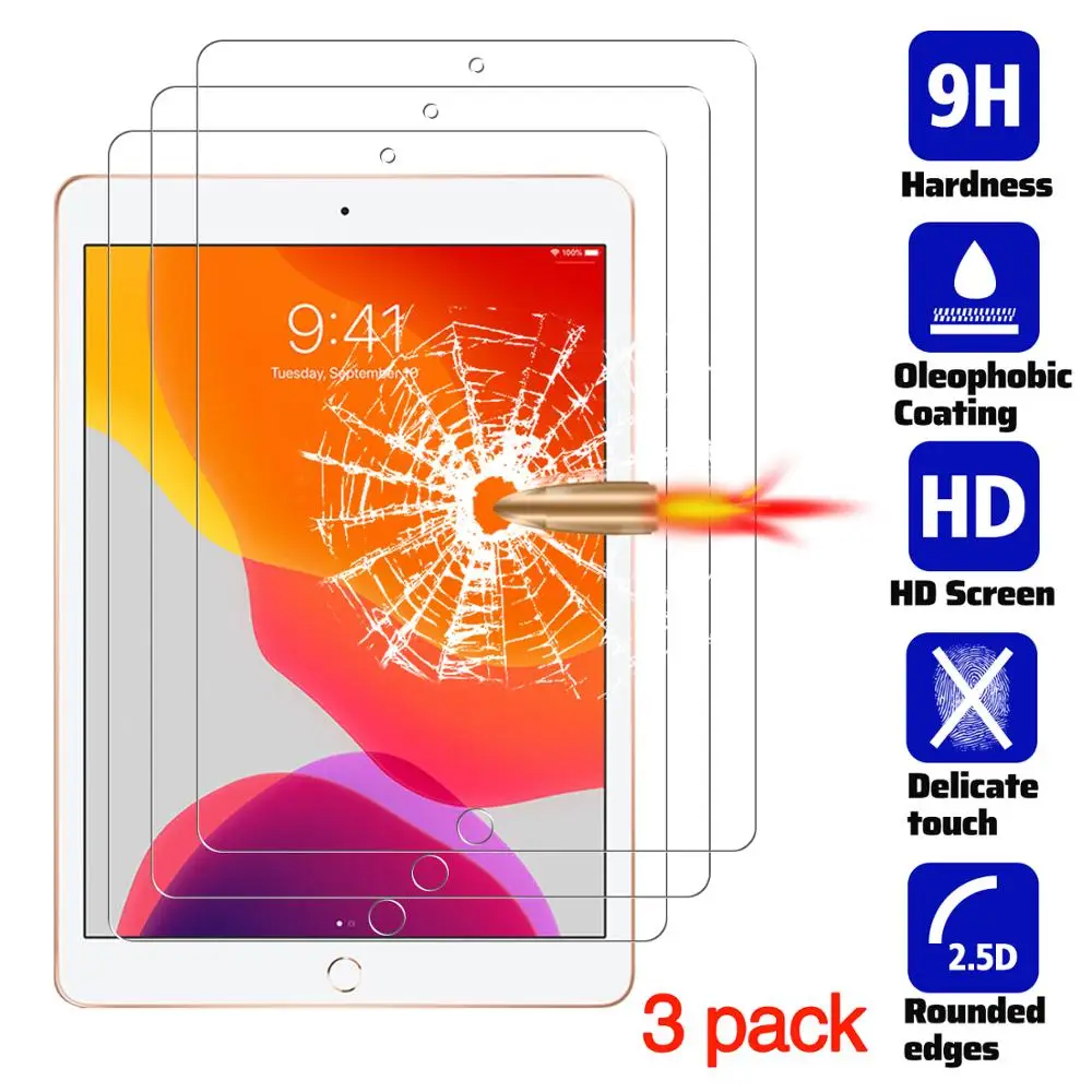 Защита для экрана iPad 10 2 2019 защитная пленка планшета закаленное стекло против