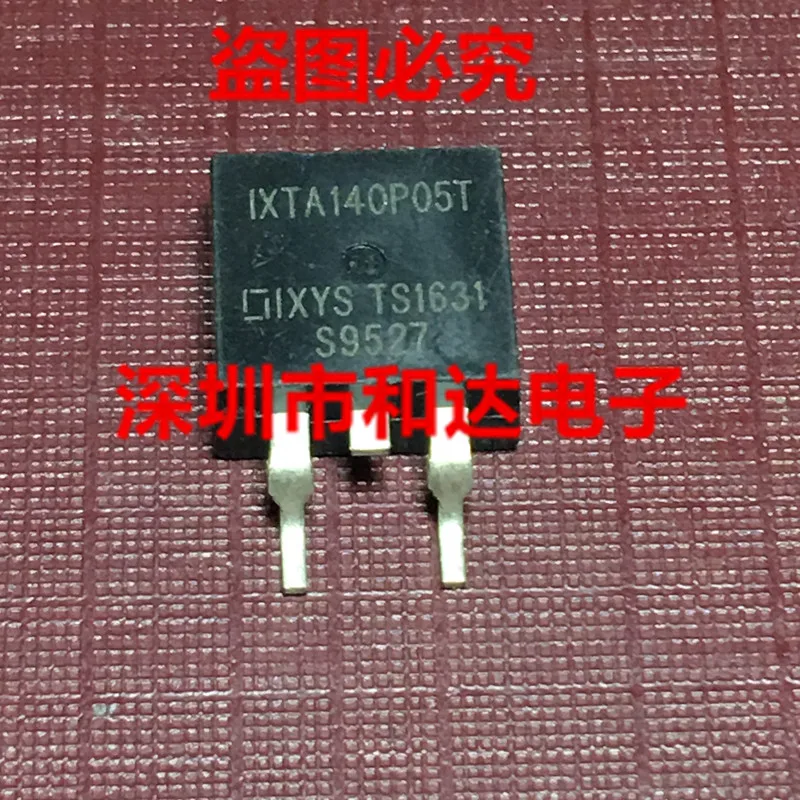 

5pcs IXTA140P05T TO-263 -50V -140A