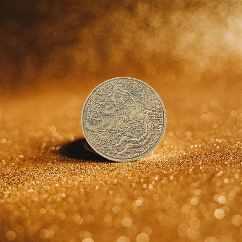 

1 Pc Lightweight Practical Portable Commemorative Coin Embossed Coin for Men Women