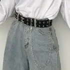 Панк Хип-хоп поясные цепные ремни для женщин, Роскошный дизайнерский бренд Y2K, уличная одежда Harajuku, модный пояс для женщин