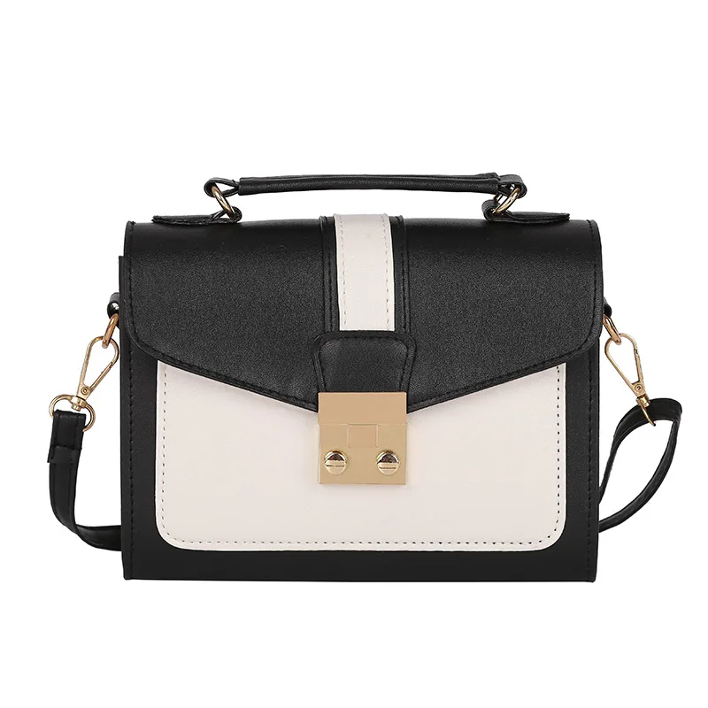 

2020 new fashion casual slung handbag, Joker contrast portable shoulder messenger bag, mobile phone bag