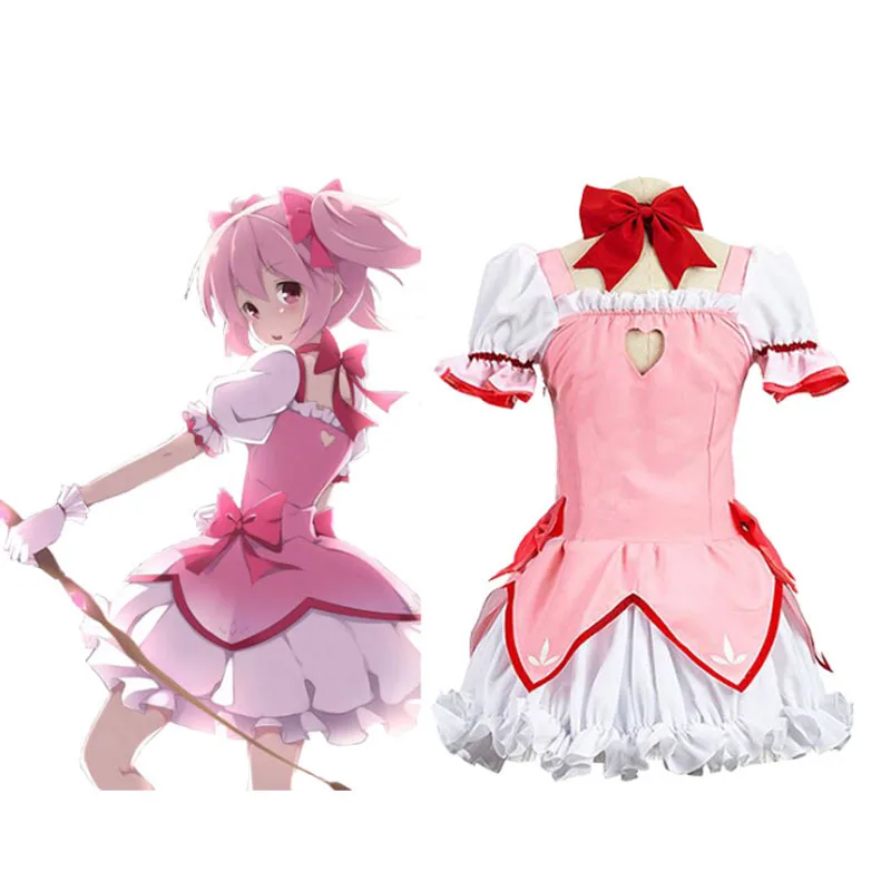 Puella Magi Madoka Magica Волшебная девочка Канамэ мадоки Обувь в Косплэй Костюм Короткие