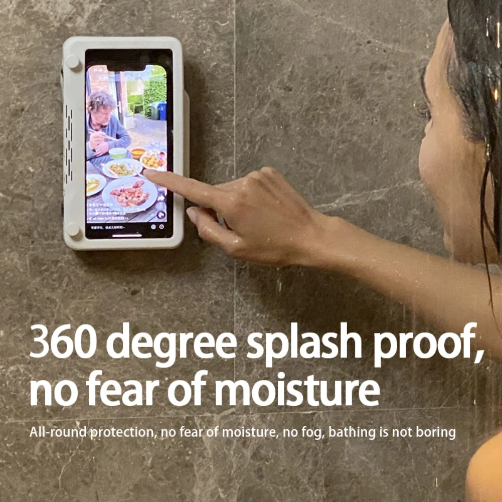 Фото Liner Tablet Or Phone Holder Waterproof Case Box Wall Mounted All Covered Mobile Shelves Self-Adhesive Shower Accessories Мобильные Liner Tablet Or Phone Holder Waterproof Case Box Wall Mounted All Covered Mobile Shelves Self-Adhesive Shower Accessories Мобильные