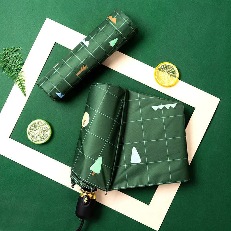 Автоматически складывающийся зонтик богиня приглашения на свадьбу с Ins лес Ретро