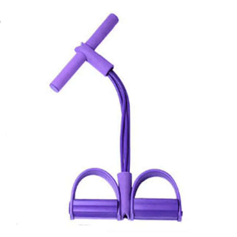 

Leg Trainer Exerciser Pull Rope Bands Sit-ups Rally Foot Exercise Yoga Tube Rope