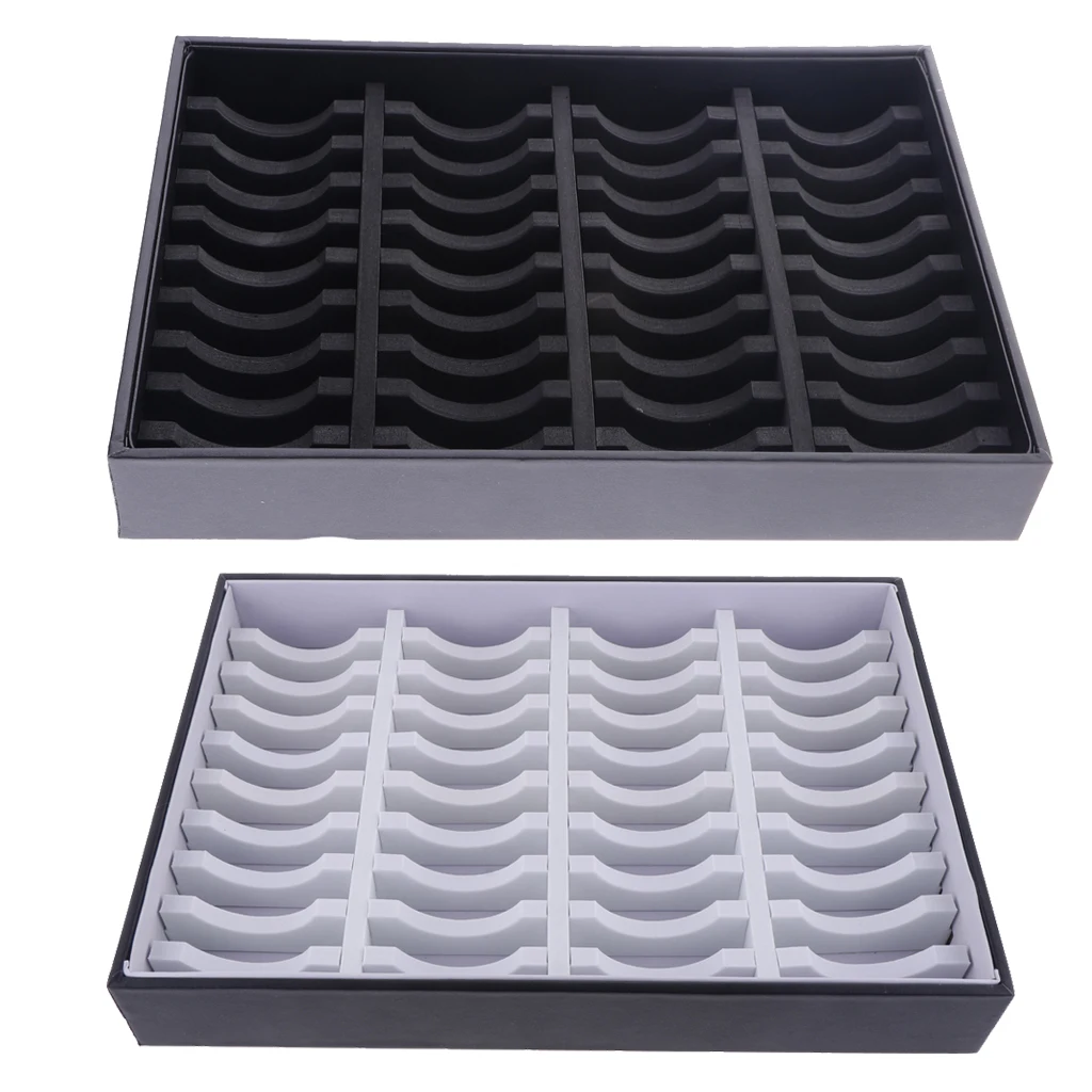 

Blesiya 40 Slot Large PU Leather Insert for Jewelry Bracelet Bangle Display