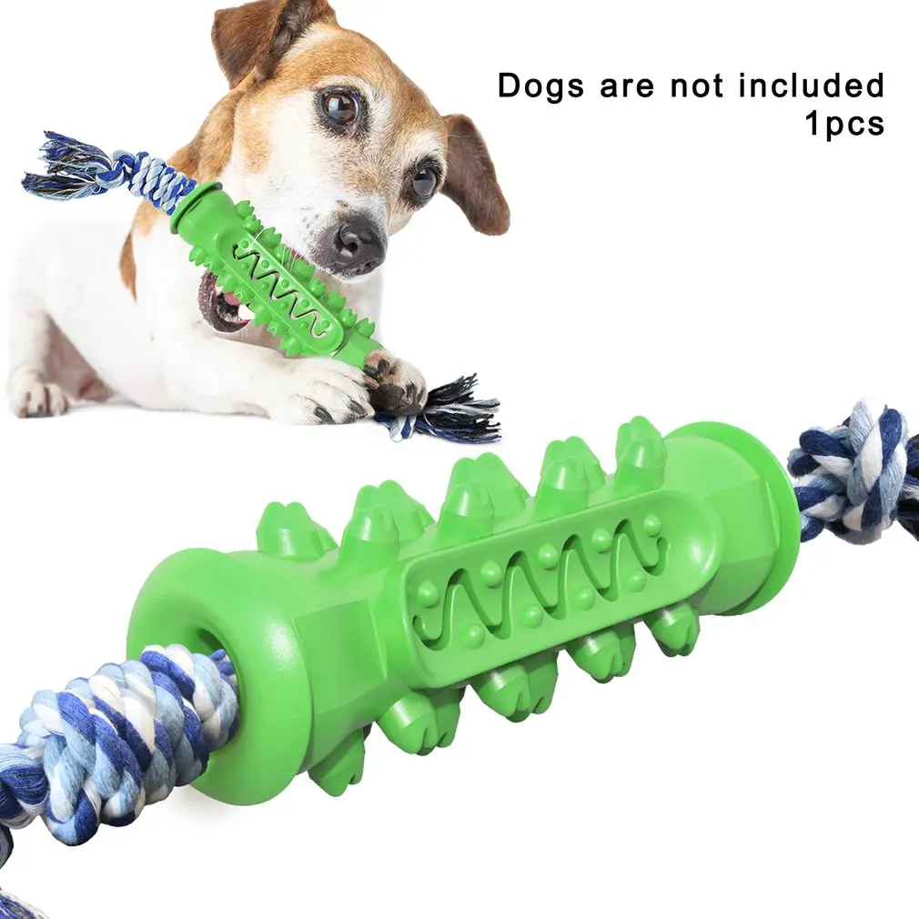 Креативная игрушка для собак молярная палочка зубная щетка прочная хлопковая