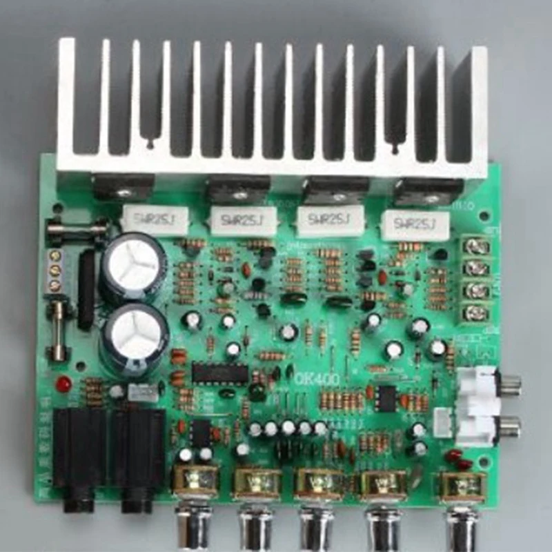 

o Amplifier Board HIFI Digital Reverb Power Amplifier 250W+250W o Preamp Rear Amplification with Tone Control