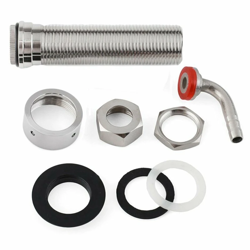 92 5 мм Нержавеющая сталь локоть хвостовиком пивной кран проект аксессуары для