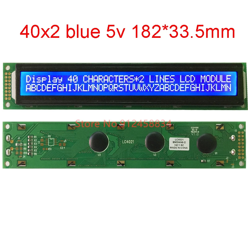 402 4002 ЖК-дисплей с русской и кириллицей или шрифтом на английском HD44780 |