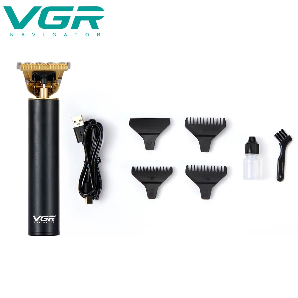 VGR Professional Hair Clipper Barber Trimmer for Men Cordless Edge Electric Cutting Machine Haircut Li-ion Battery | Бытовая техника