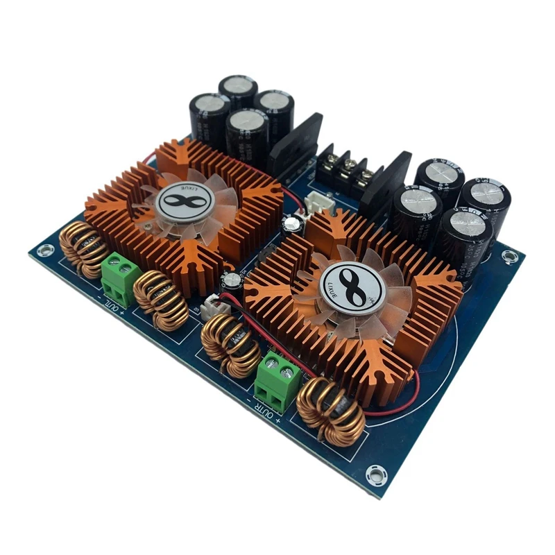 

XH-A601 Digital Bluetooth Power Amplifier Board TDA8954TH 420Wx2 High Power AD Class Audio Power Amplifier Board