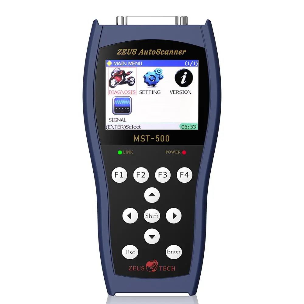Портативный диагностический сканер для мотоцикла MST500 с бесплатной