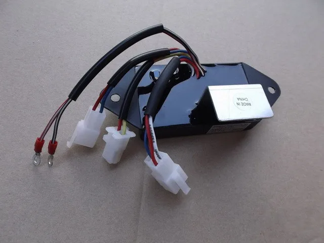Бесплатная доставка 3 фазы дизель генератор AVR костюм для ASK 3100 3100B 380V 10KVA