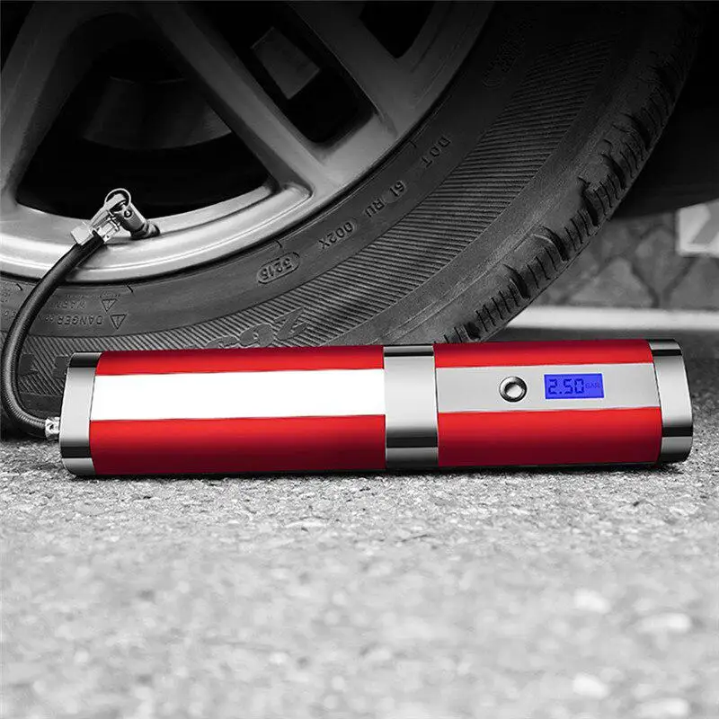 Портативный мини умный насос 4LED лампы Электрический пневматический цилиндр 120 Вт