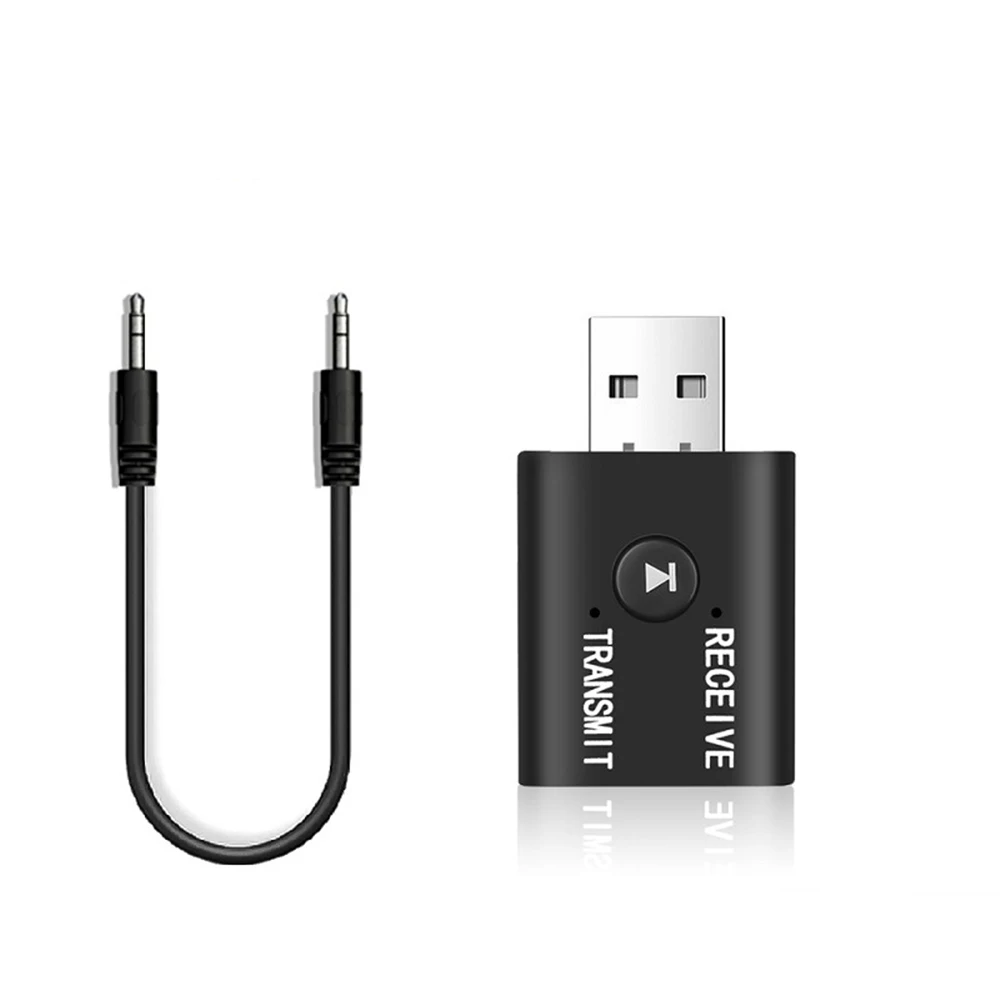 

Mini 3.5mm AUX USB Music Stereo ​Bluetooth-compatible 5.0 Audio Transmitter Receiver Dongle Wireless Adapter For TV PC Headphone