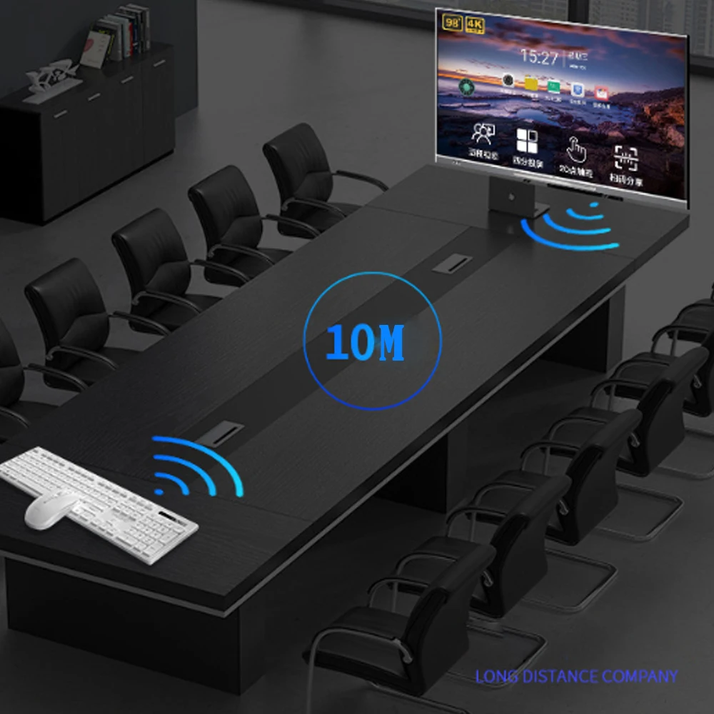 KISSCASE V3Max 1500DPI беспроводная клавиатура и мышь набор Бесшумная USB link 10M Дистанция
