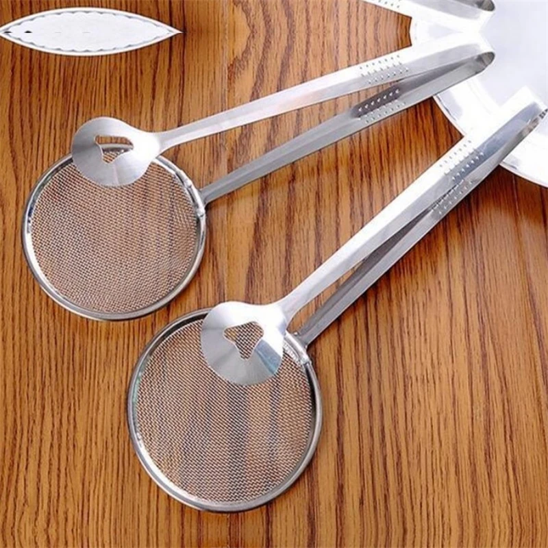 Новый масляный фильтр из нержавеющей стали зажим для жарки многофункциональный