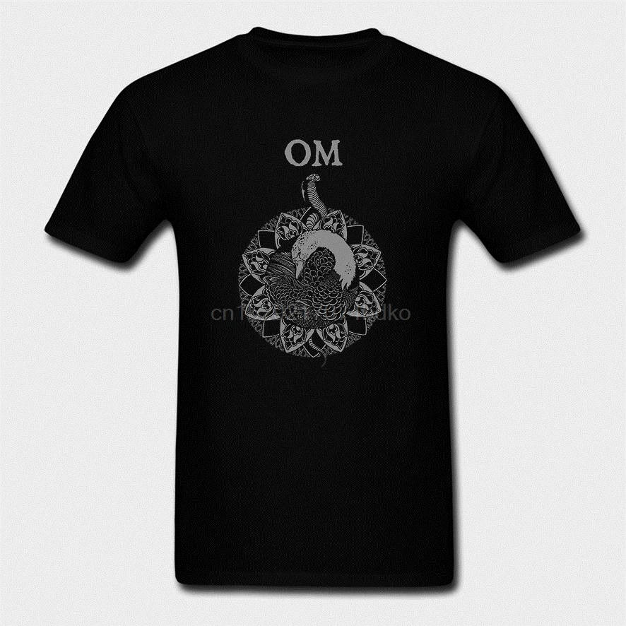 Om tee doom metal band Al Cisneros Pilgrimage Футболка для сна S M L XL 2XL 3XL|Мужские футболки| |