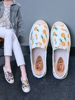 new summer linen breathable casual flats shoes women espadrilles loafers fashion boy canvas shoes fisherman driving footwear