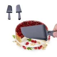 plastic cake knife pie cutter kitchen accessories kitchen gadget sets cookie cutter cake cream scraper wedding cake slicer tools