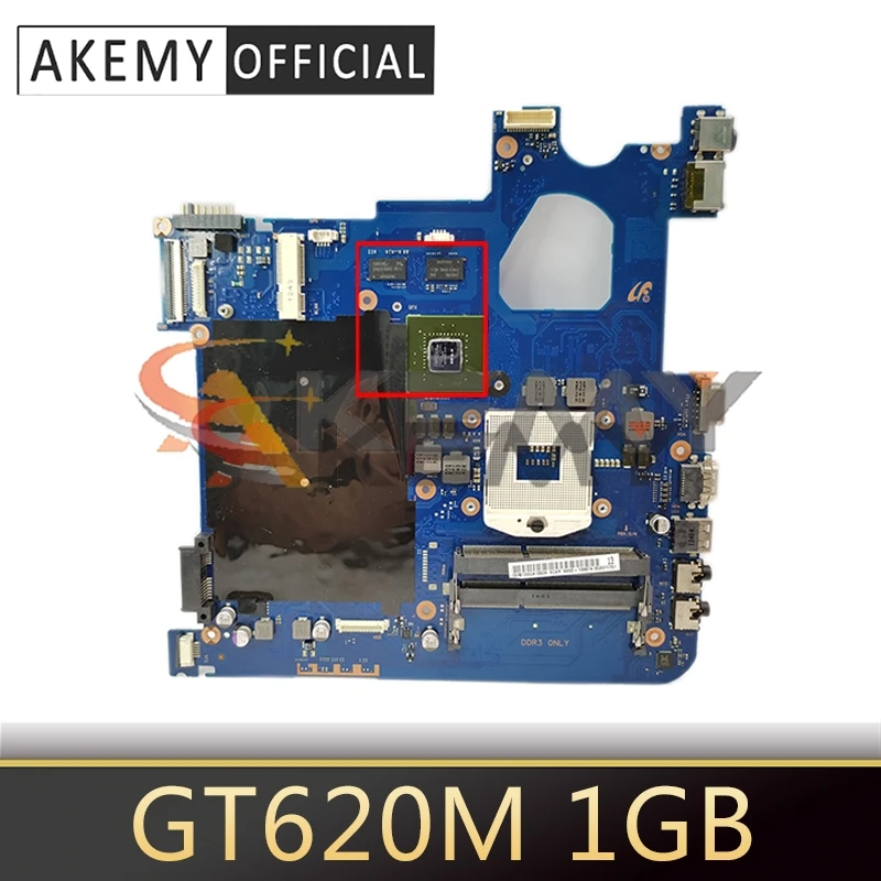 AKEMY для Samsung NP300E4C 300E4C Материнская плата ноутбука BA92-10885A BA92-10885B S989 HM75 GT620M 1 ГБ 100%