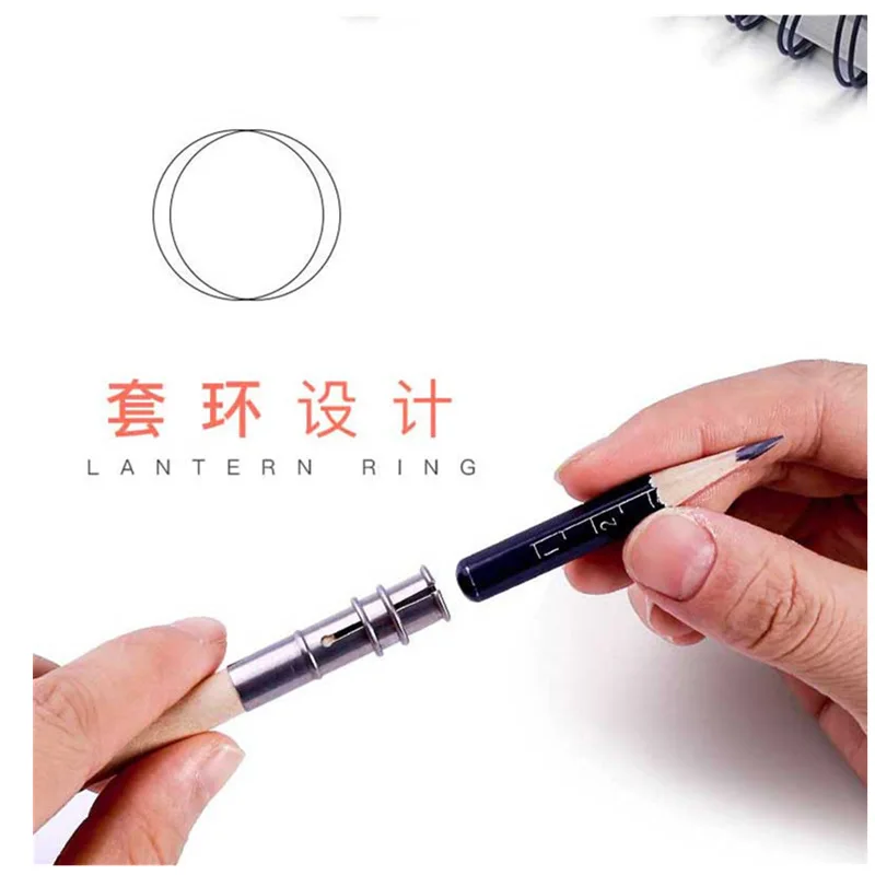 

10pcs double adjustable / single head pencil extender, art writing tool for school and office sketches, writing gift tool