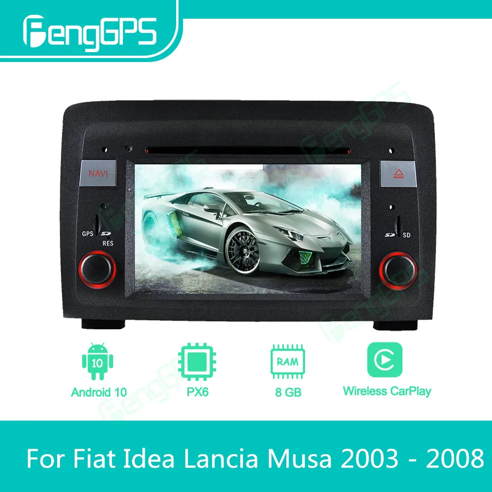 

Автомобильный мультимедийный плеер Android автомобильное радио для Fiat Idea Lancia Musa 2003 - 2008 Авторадио Стерео GPS Навигация экран DVD головное устройст...
